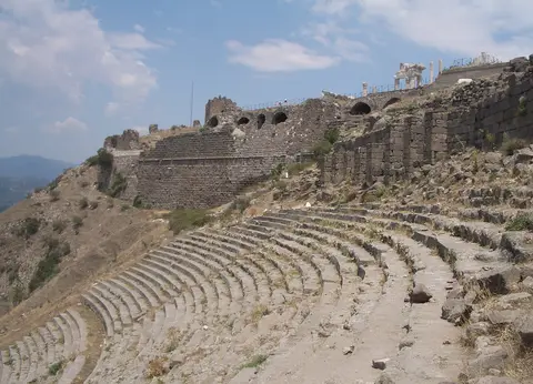 Bergama — Pergamon Tiyatrosu — Bergama, İzmir